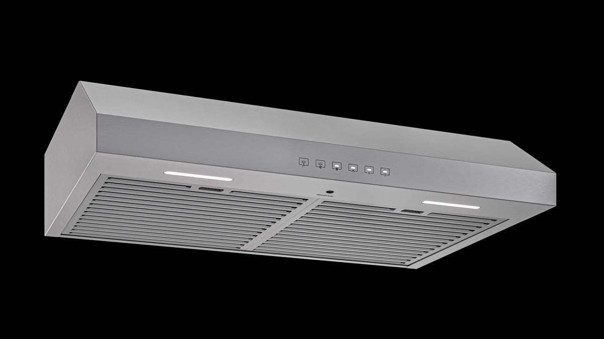 Broan - 30 inches - Convertible - Under cabinet Range Hood - Black