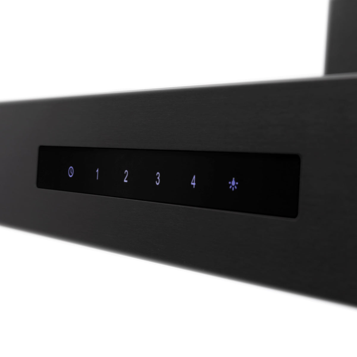 ZLINE - 30 inches - Externally Vented - Wall Range Hood - Black Stainless Steel