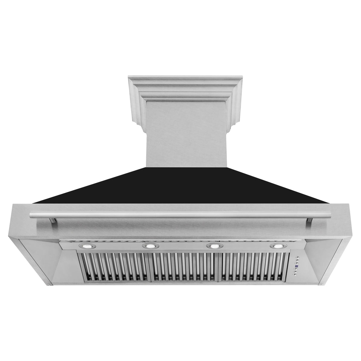 ZLINE - 48 inches - Externally Vented - Wall Range Hood - Black Matte