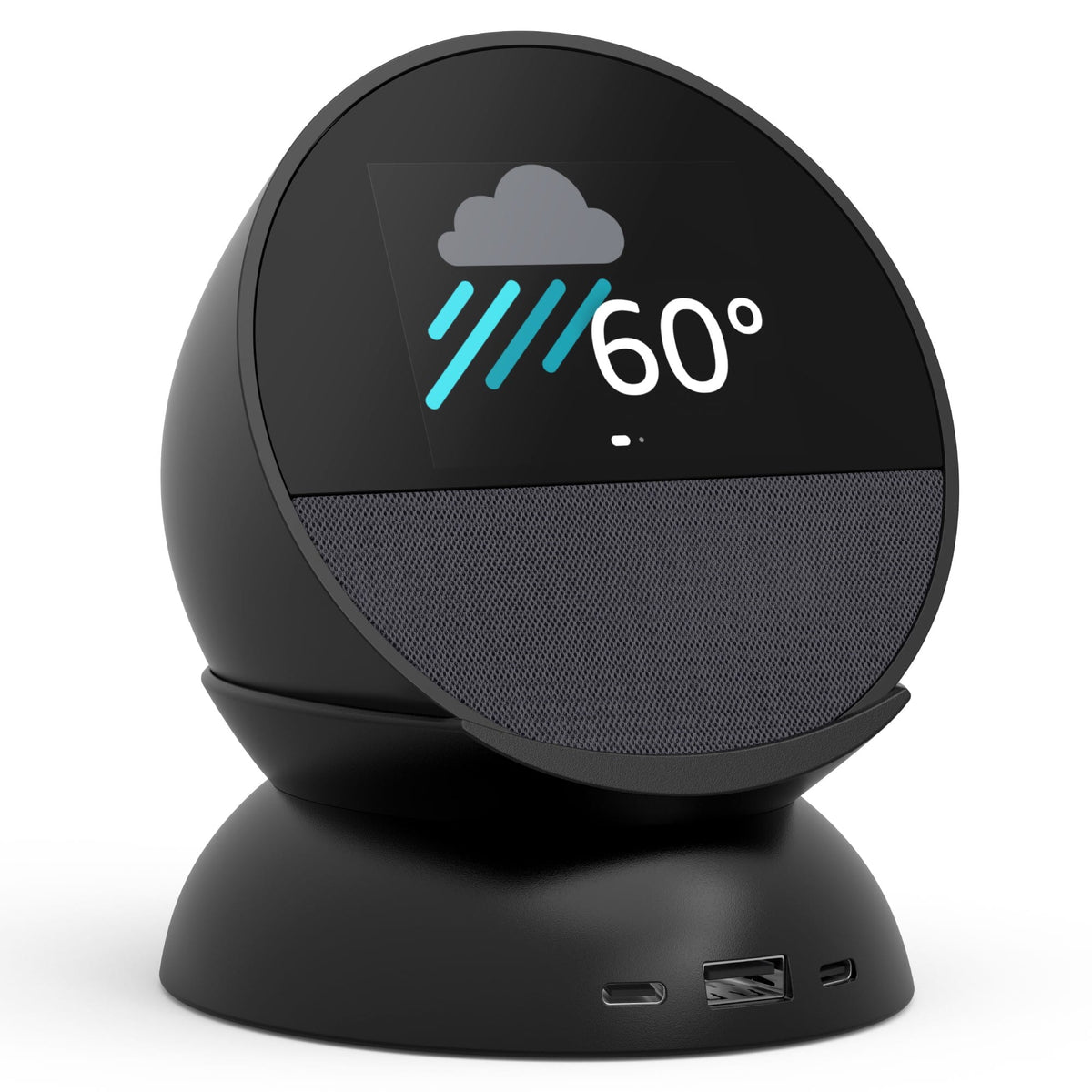 Amazon - Echo Spot Charging Stand - Charcoal