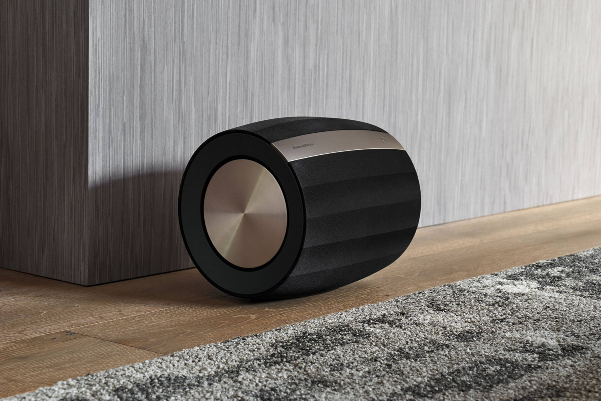 Bowers & Wilkins - Formation Bass Dual 6-1/2" 250W Powered Wireless Subwoofer - Black