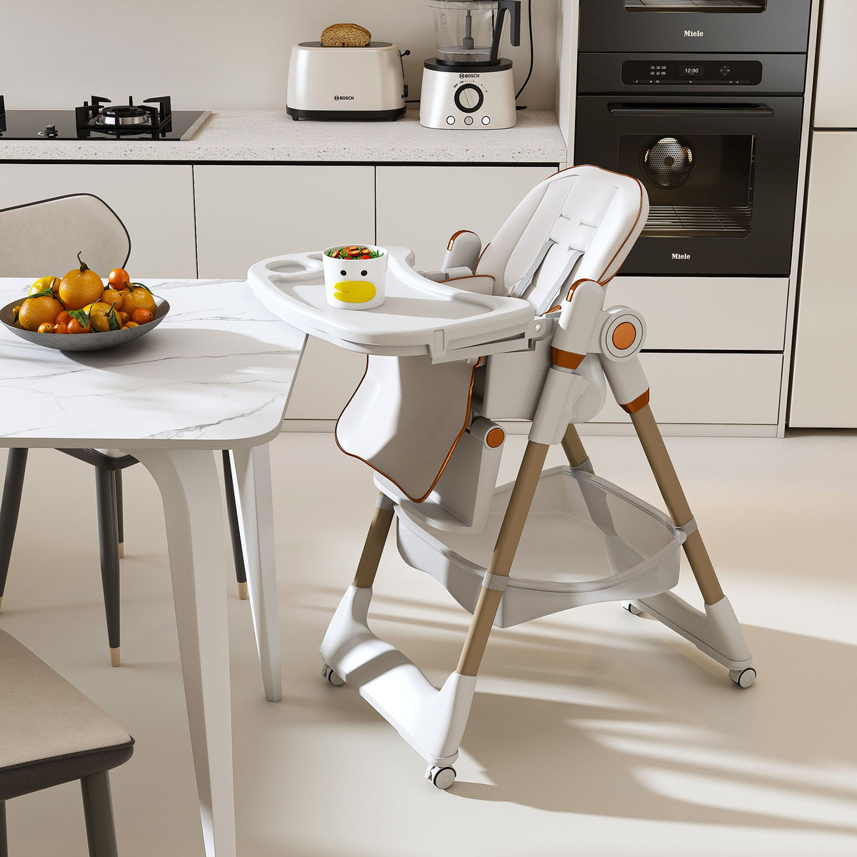 Silla alta ajustable para bebé