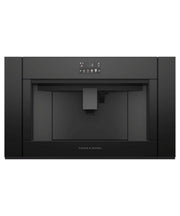 Fisher & Paykel - 30" Built-In Coffee Maker, 13 Functions, Touch Controls - Contemporary (Soft - Black
