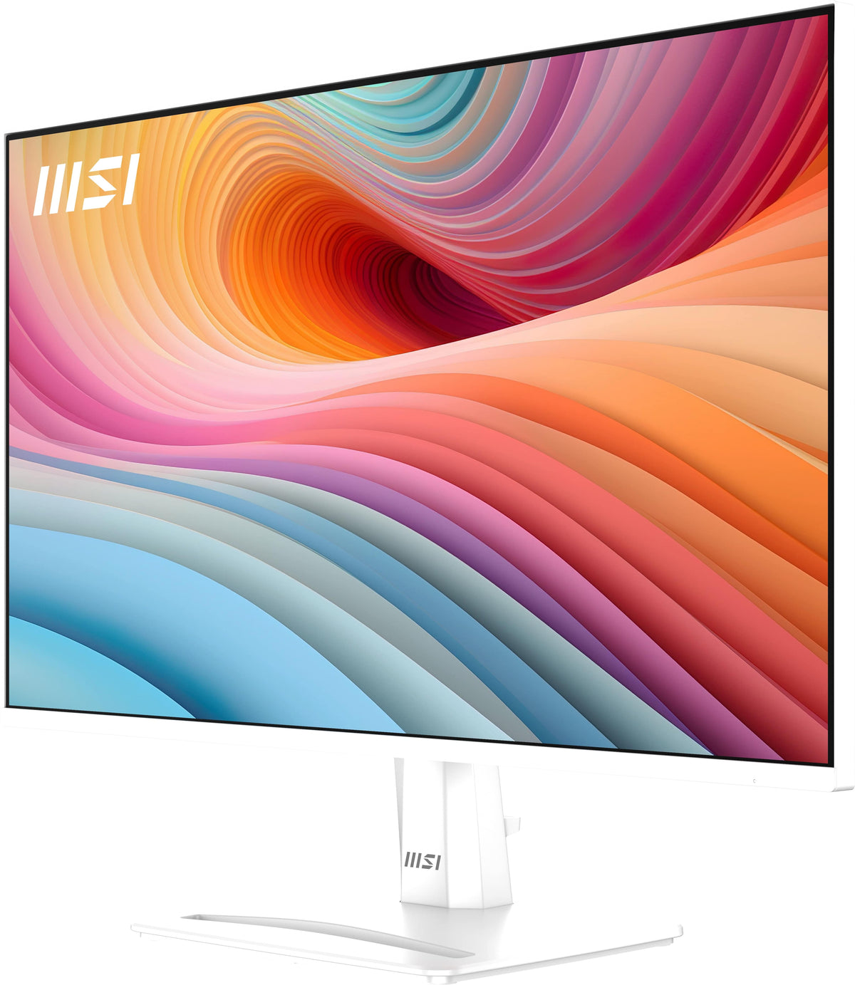MSI - PRO MP251W E2 24" FHD 120Hz 1ms Adaptive Sync Monitor with Built-in Speakers (DisplayPort, HDMI) - Matte White