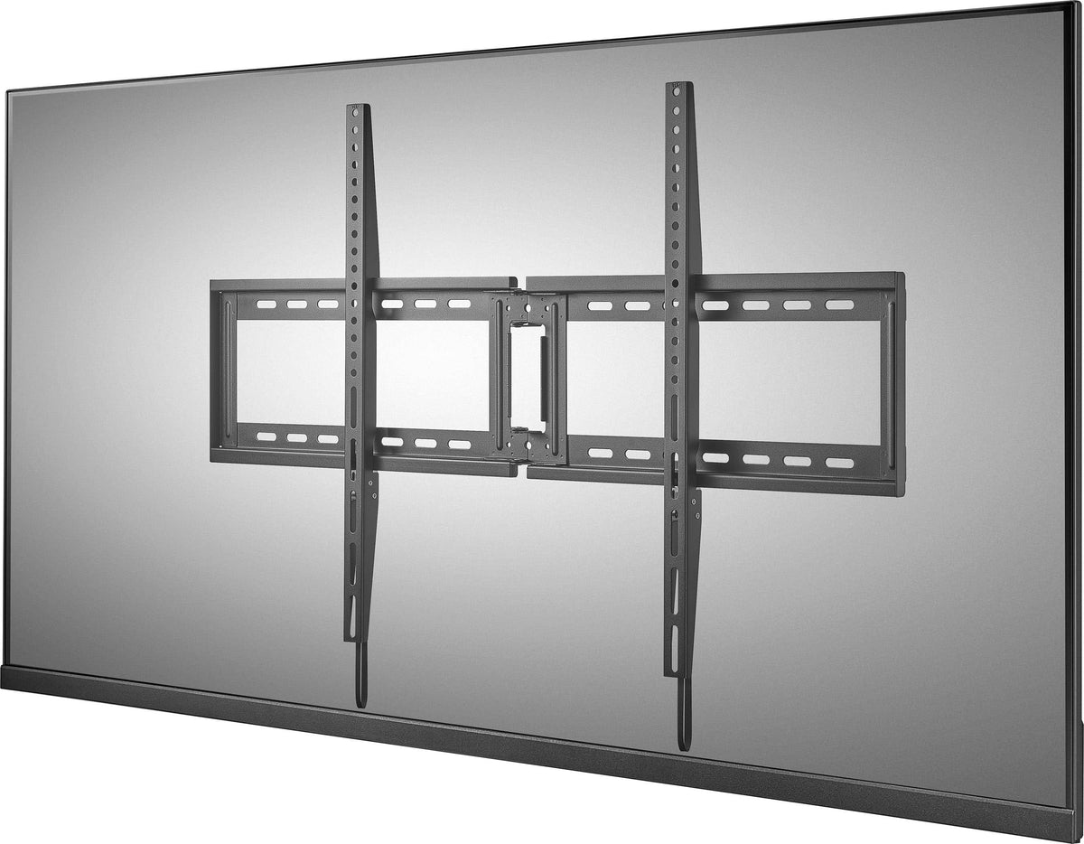 Insignia™ - Extra Large Fixed TV Wall Mount for Most 50"–116" TVs, Up to 230 lbs - Black
