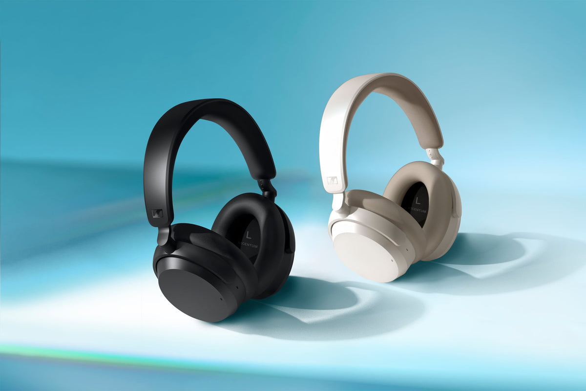 Sennheiser - ACCENTUM Wireless Bluetooth Around-the-ear Headphones – Hybrid Noise Cancelling (ANC), All-Day Comfort - Black