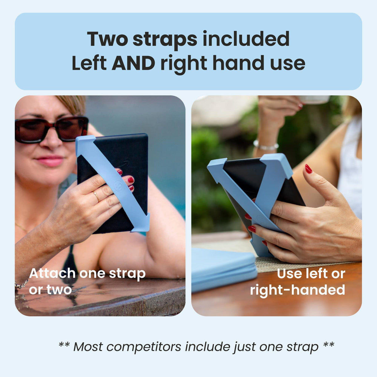Strapsicle - Premium Silicone Straps for Kindle Basic 6" (2022-2024) - Lilac