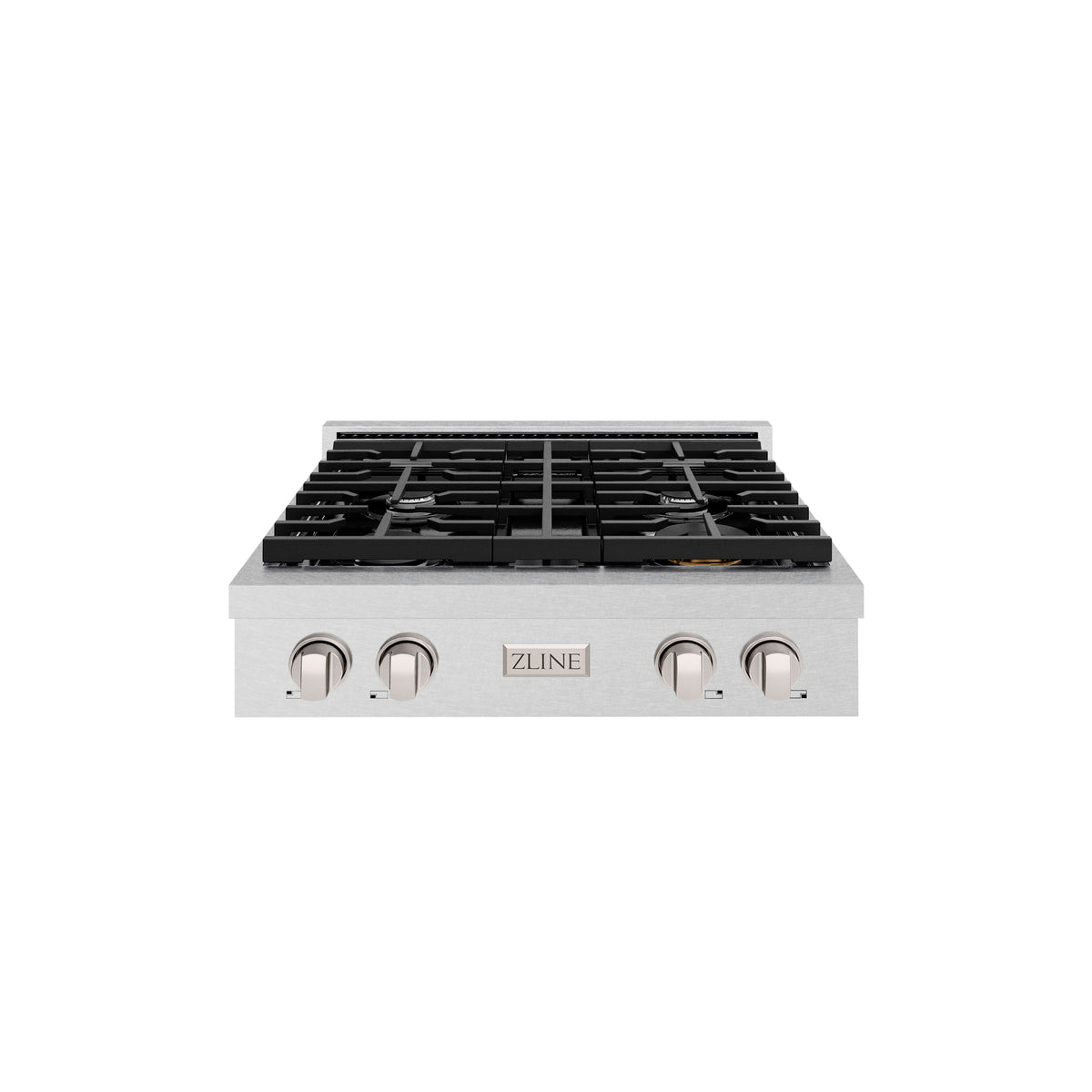 ZLINE - 30 in. Wide 4 Burner Paramount Gas Rangetop  (SRTS-30) - Satin Stainless Steel