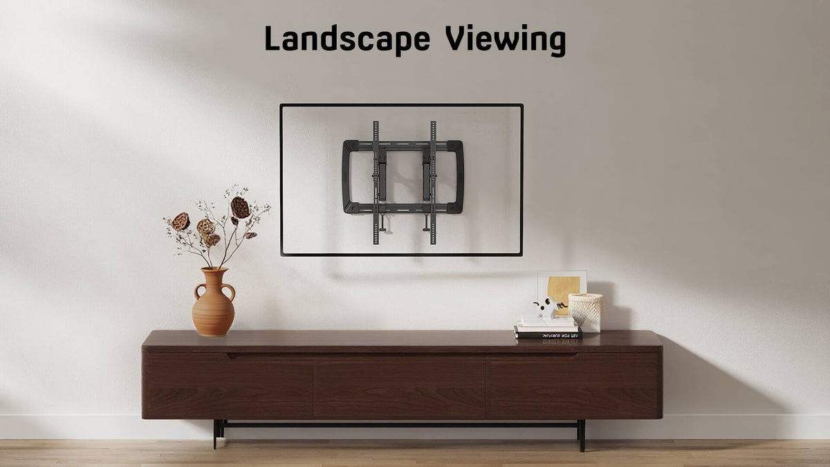 ErgoAV - 40″ - 65″ Extend, Tilt & Swivel TV Mount or Extension Kit for Model ERMTL3-01B - Black