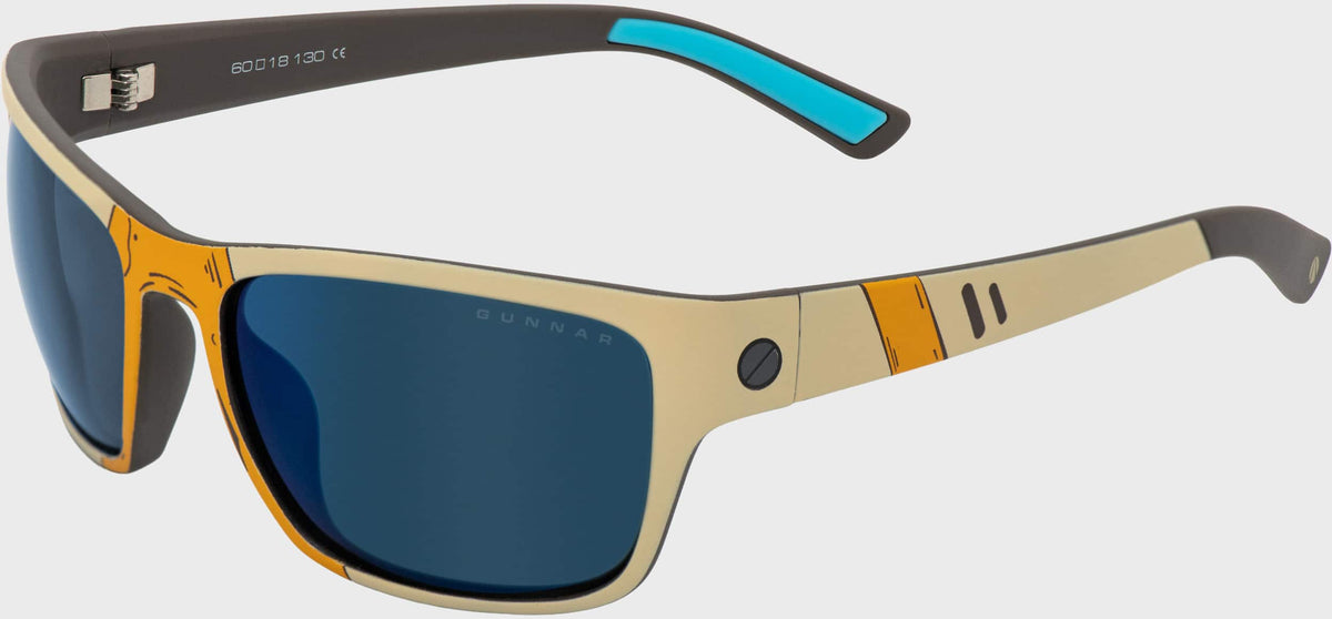 GUNNAR - Borderlands Ripper Computer Glasses with Blue Light Reduction, Sun Lenses - Bandit Smoke