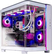Skytech Gaming - King 95 Gaming PC - AMD Ryzen 7 9700X - 16GB Memory - NVIDIA GeForce RTX 5060 Ti 8G - 1TB NVMe SSD - White