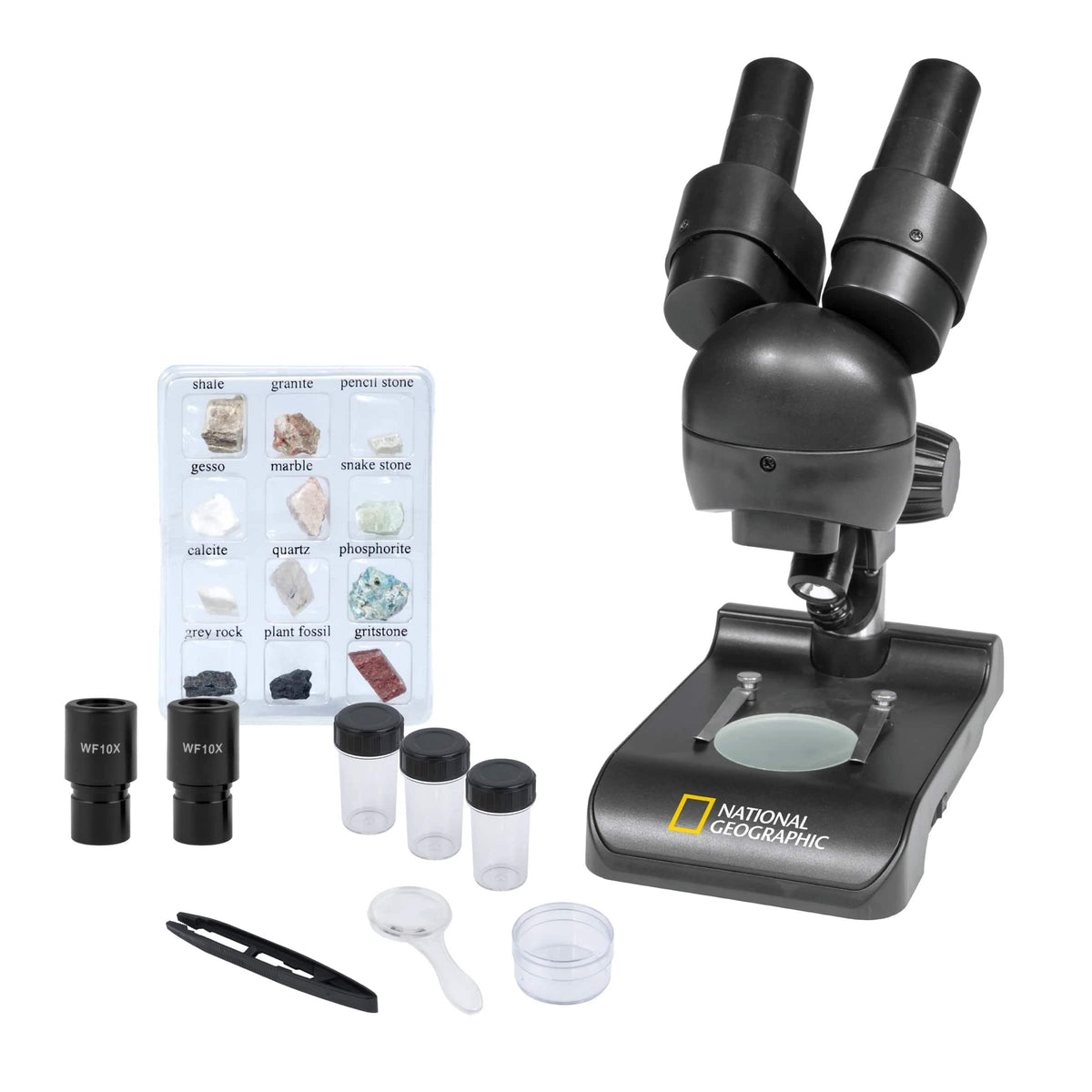 National Geographic - 20x Stereo Microscope - White