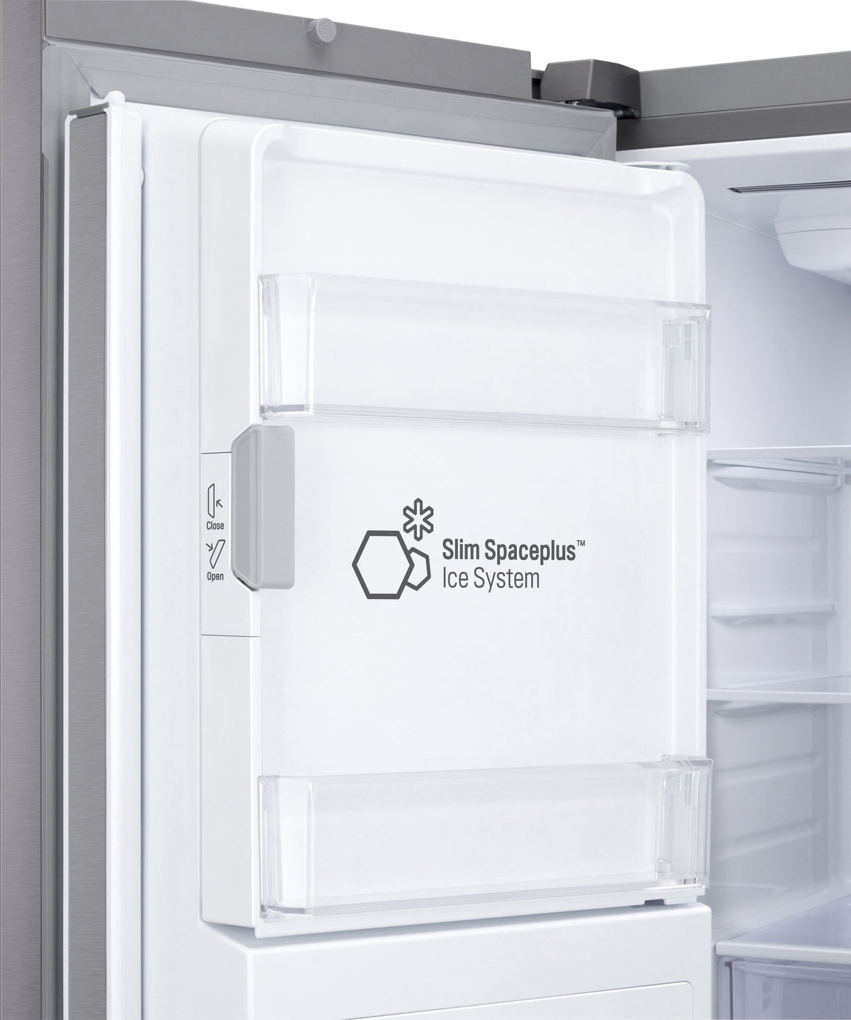 LG - 36-in Wide Counter-Depth MAX 23.7 Cu. Ft. 3-Door Smart French Door Refrigerator with Zero Clearance Hinge System - PrintProof Stainless Steel Look