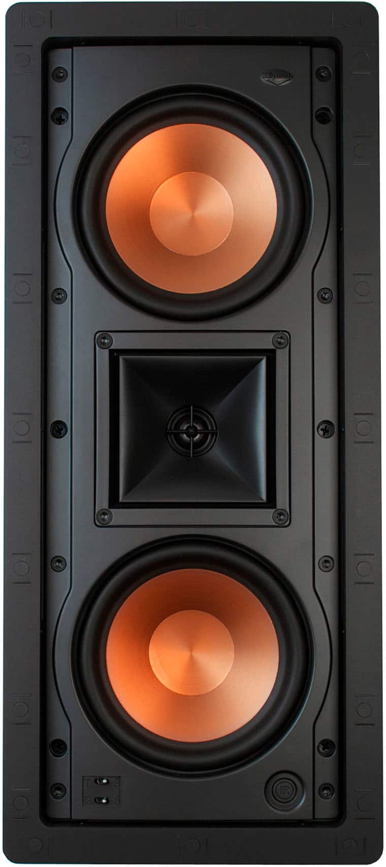 Klipsch - R-5502-W II In-Wall Speaker - Each - Black