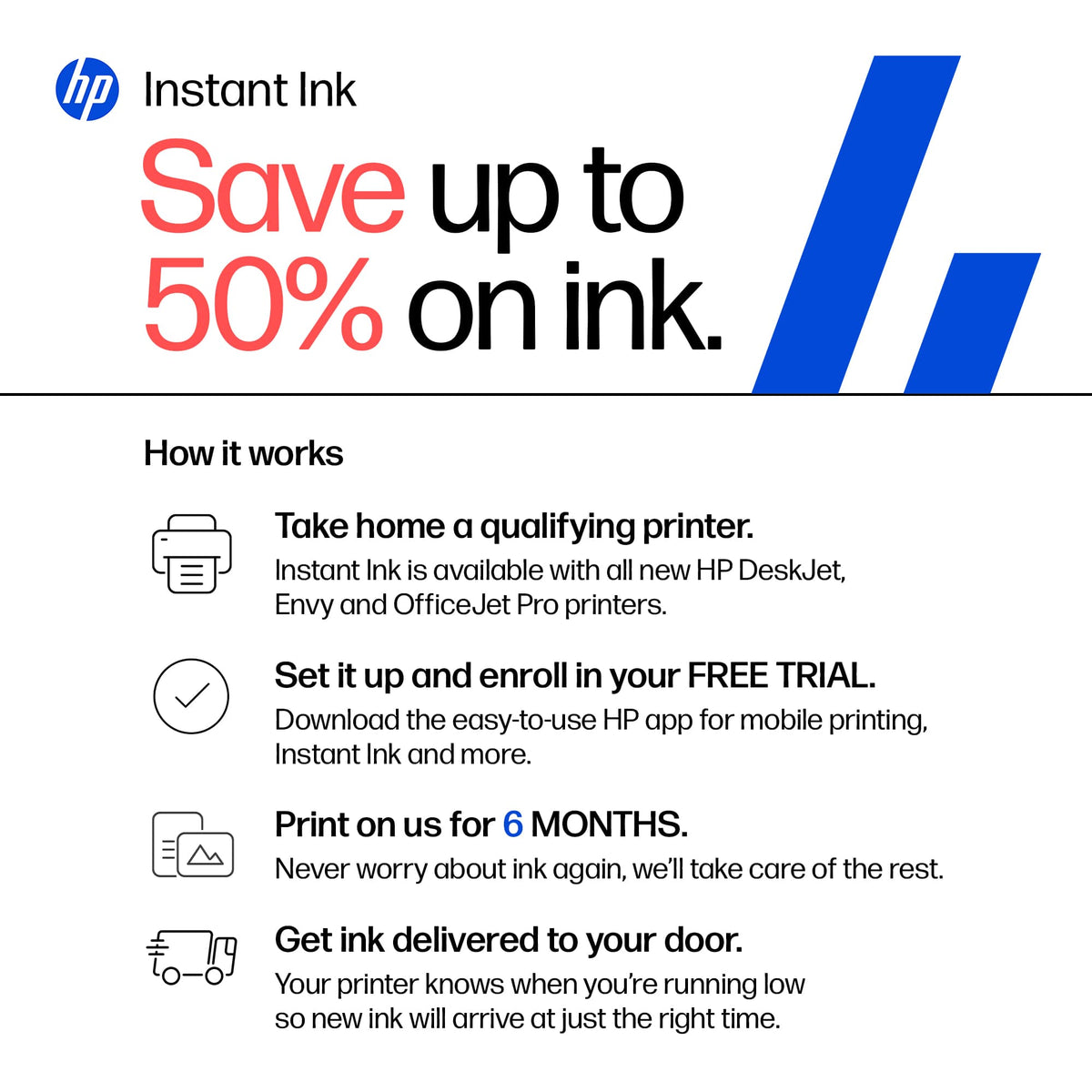 HP - DeskJet 2923 Wireless All-in-One Inkjet Printer, Scanner, Copier, AI-Enabled with 6 Months of Instant Ink - White