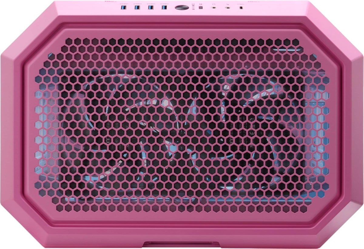 Thermaltake - The Tower 600 Mid Tower ATX PC Case - Bubble Pink