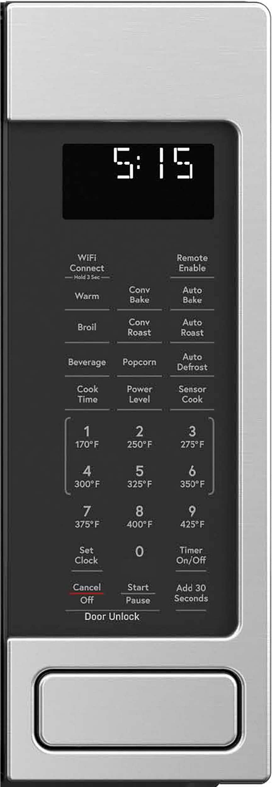 Café - 1.5 Cu. Ft. Convection Countertop Microwave with Sensor Cooking and Built in Wi-Fi - Stainless Steel