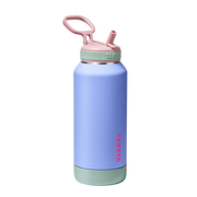 Takeya - Sport 32-oz. Soft-Touch Leakproof Water Bottle with Straw Lid - Grape Jelly