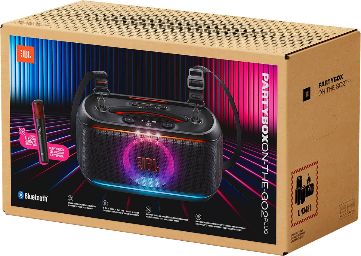 JBL - PartyBox On-the-Go 2 Plus - 2026 - Black