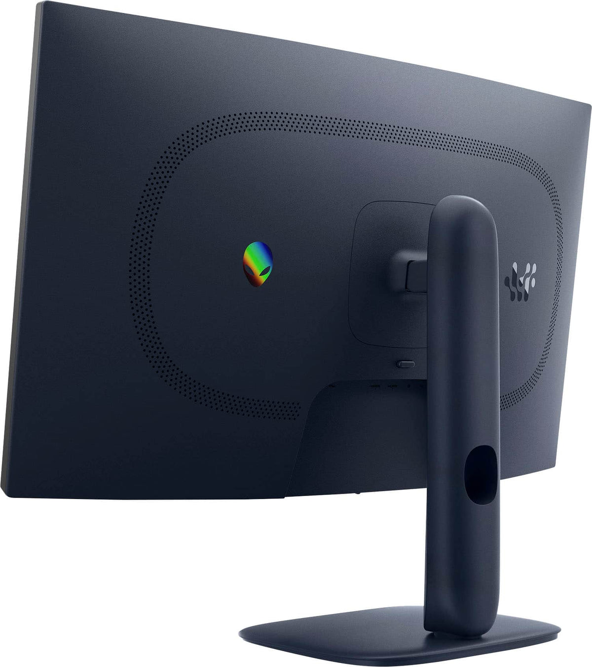Alienware - AW3225DM 32" VA LED Curved QHD 180Hz 1ms FreeSync Gaming Monitor with HDR (HDMI, DisplayPort, USB) - Interstellar Indigo