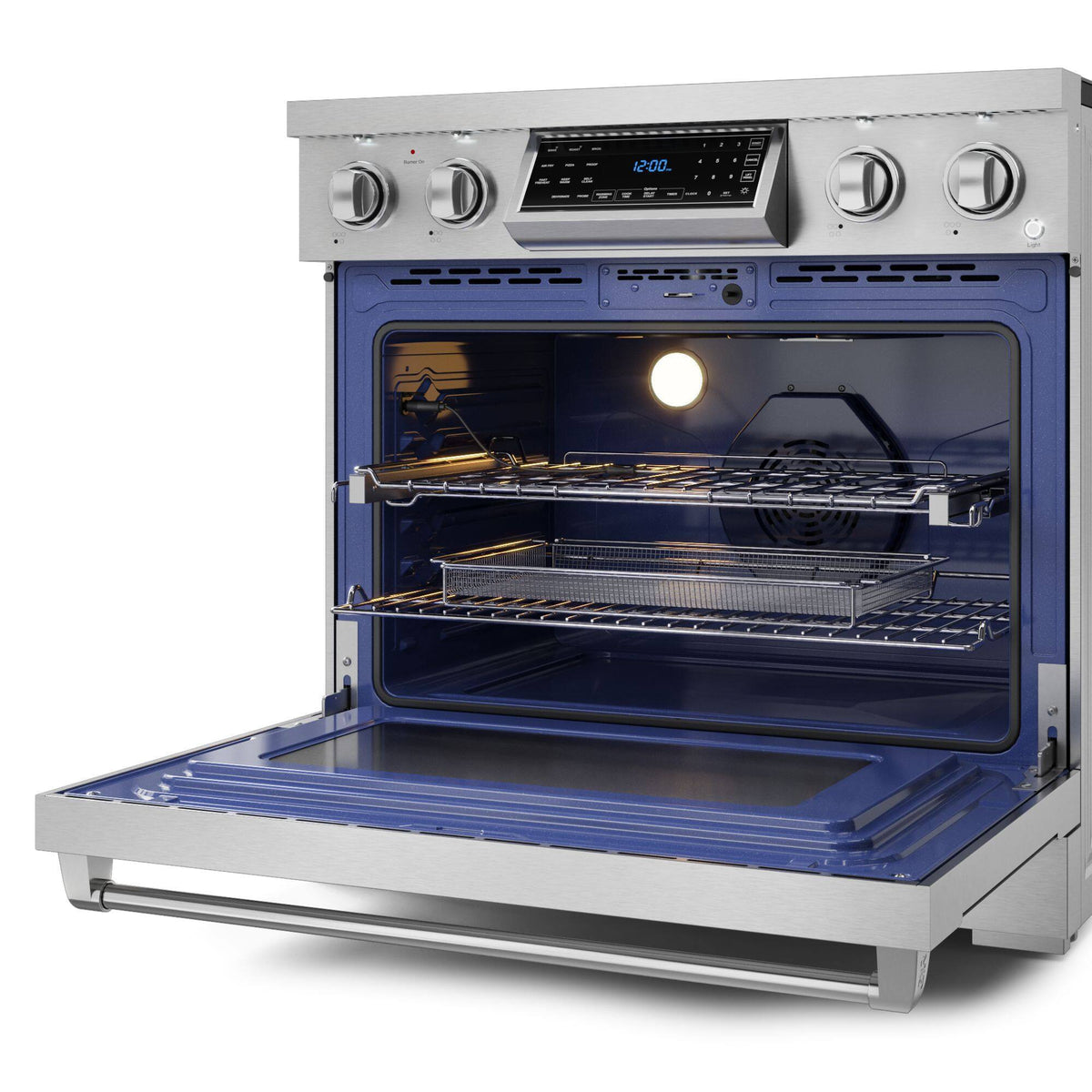 36 in. Wide 5 Elements Gordon Ramsay Series by Thor Kitchen 6.0 Cu. Ft Freestanding Electric Range - Stainless Steel