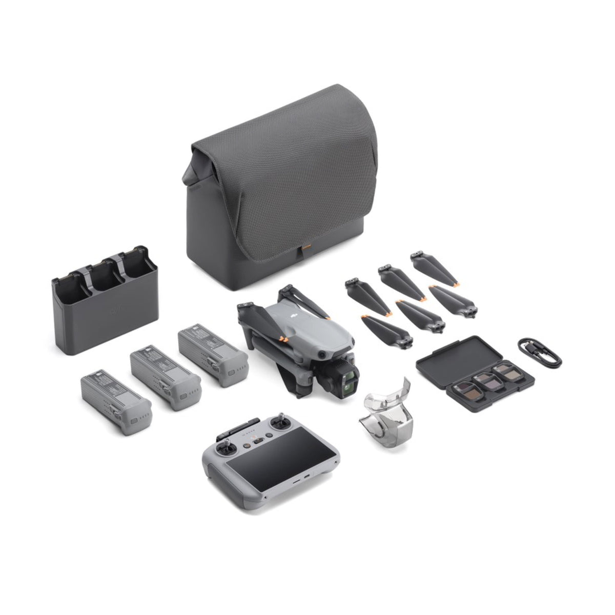 DJI - Air 3S Fly More Combo (DJI RC 2)