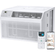 TCL - 450 Sq. Ft. 10,000 BTU Smart Window Air Conditioner - White