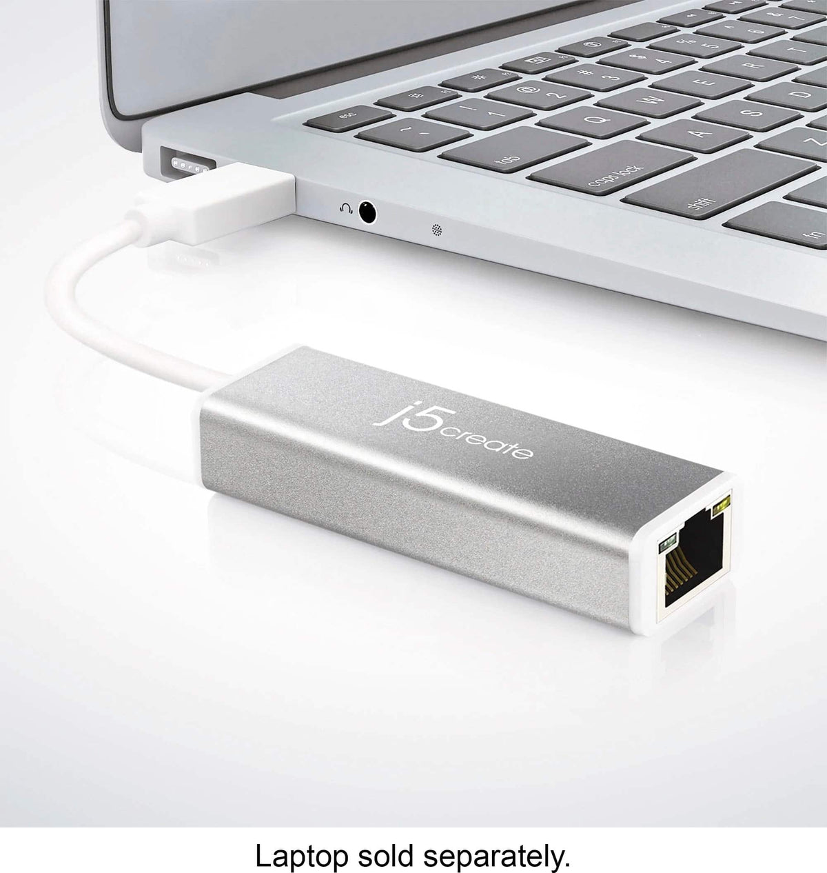 j5create - USB 3.0 Gigabit Ethernet Adapter - Silver