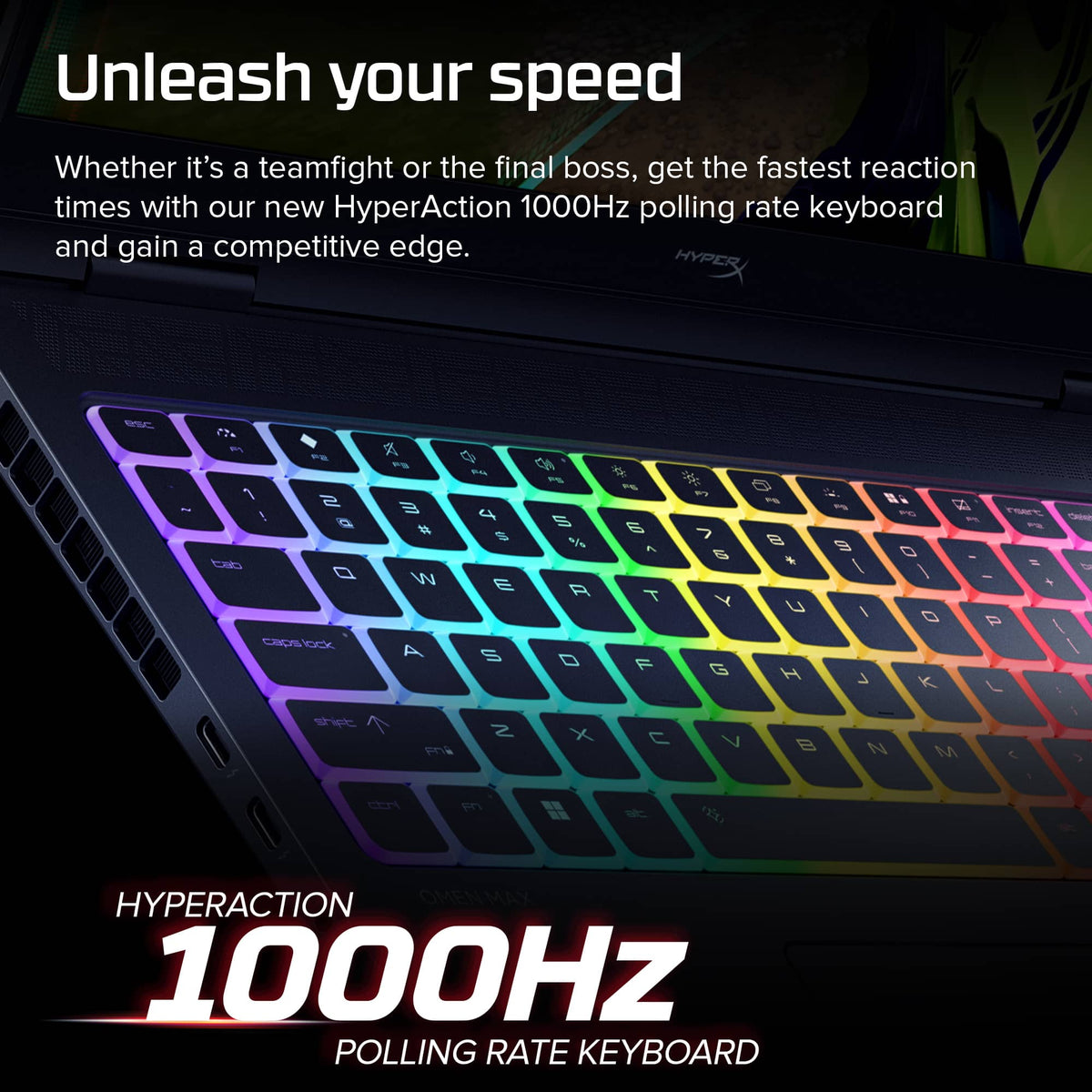 HyperX - OMEN MAX 16" 2K OLED Gaming Laptop - Intel Core Ultra 9 290HX 2026 - 32GB Memory - NVIDIA GeForce RTX 5070 Ti - 1TB SSD - Shadow Black