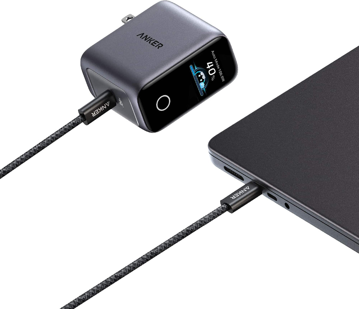 Anker - Laptop Charger Pro Silver - Silver