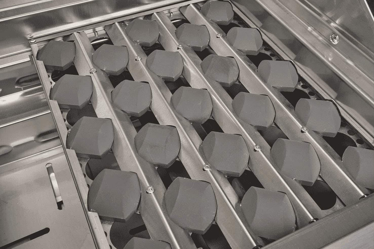 Coyote Outdoor Living - Briquette Set For 50" Gas Grills - Stainless Steel