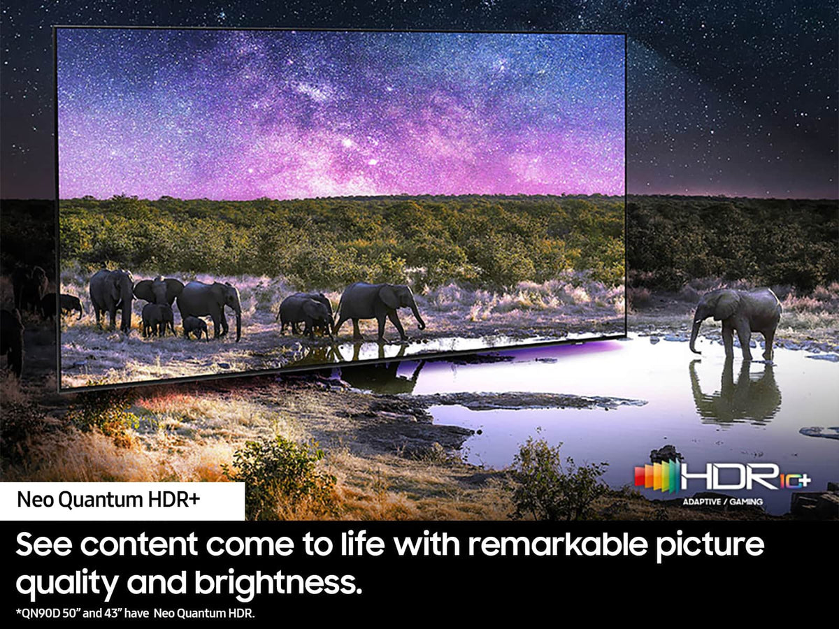 Samsung - 75” Class QN90D Series Neo QLED 4K Mini LED Smart Tizen TV (2024)
