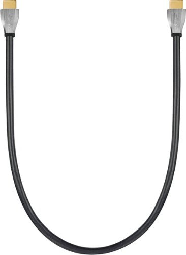 Rocketfish™ - 1.5' 4K UltraHD/HDR In-Wall Rated HDMI Cable - Black