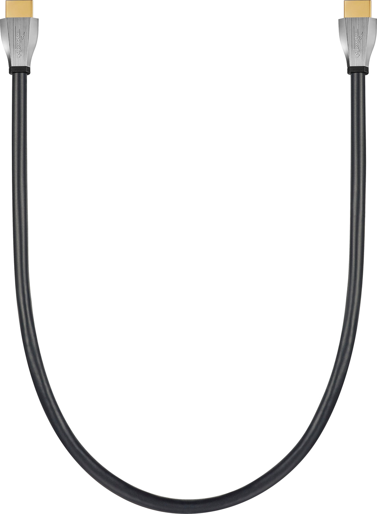 Rocketfish™ - 1.5' 4K UltraHD/HDR In-Wall Rated HDMI Cable - Black