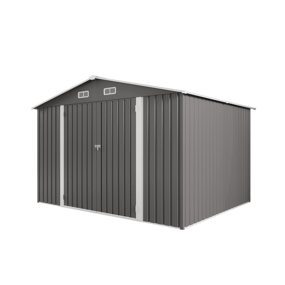 Large Outdoor Storage Shed With Lockable Door, Air Vent