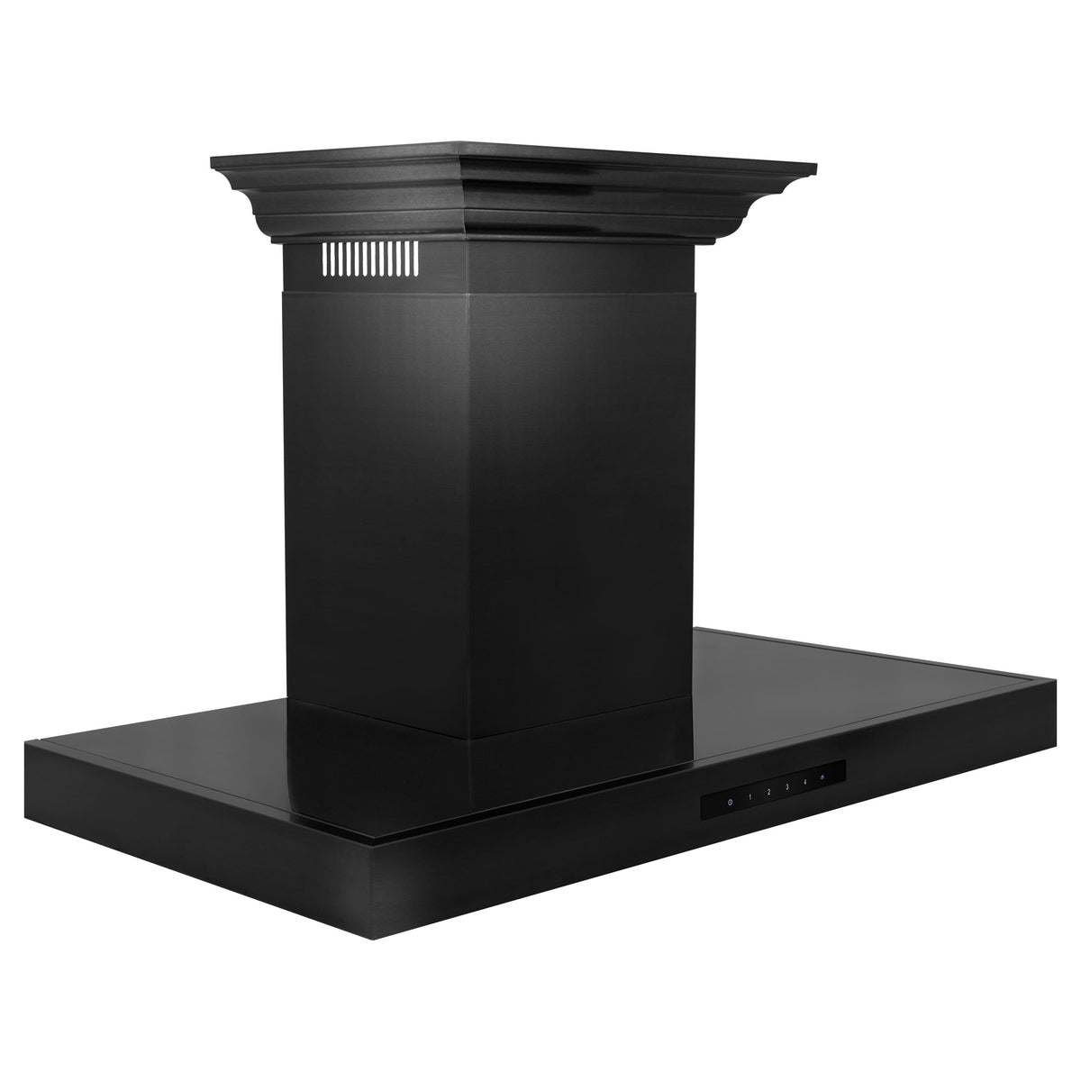 ZLINE - 30 inches - Externally Vented - Wall Range Hood - Black Stainless Steel