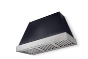 AGA - 48 inches - Externally Vented - Wall Range Hood - Gloss Black