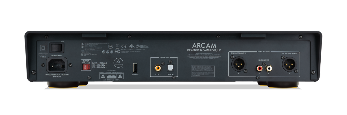 JBL - ARCAM CD25 Compact Disc Player - Black