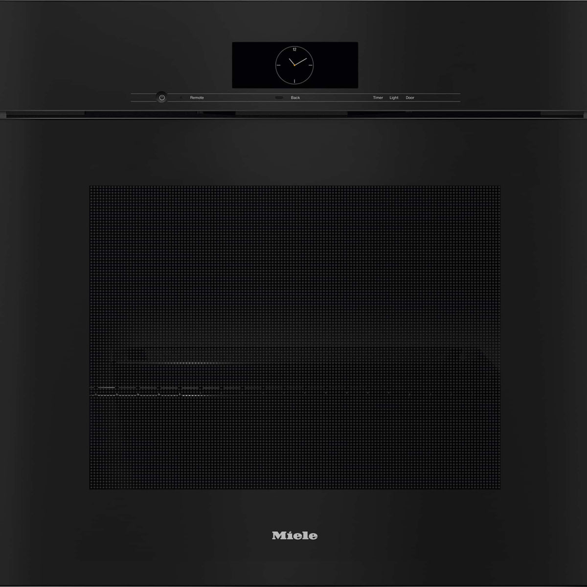 Miele - H7880 BPX 30" ArtLine Handleless M Touch Convection Oven 4.59 cu ft - Obsidian Black