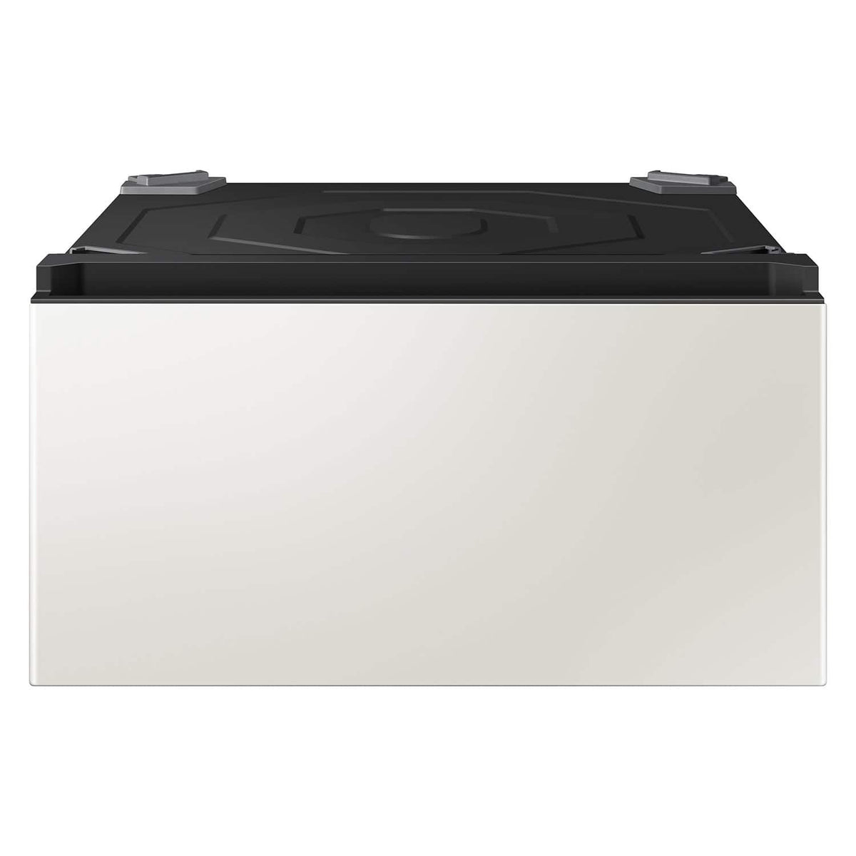 Samsung - Bespoke AI Laundry Combo Pedestal with Storage Drawer - Ivory