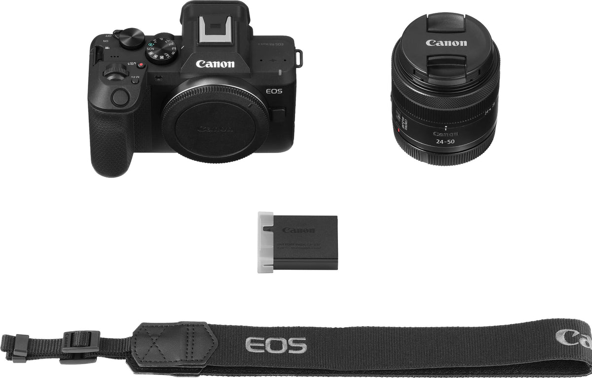Canon - EOS R8 Mark II 4K Video Mirrorless Camera with RF24-50mm F4.5-6.3 IS STM Lens - Black