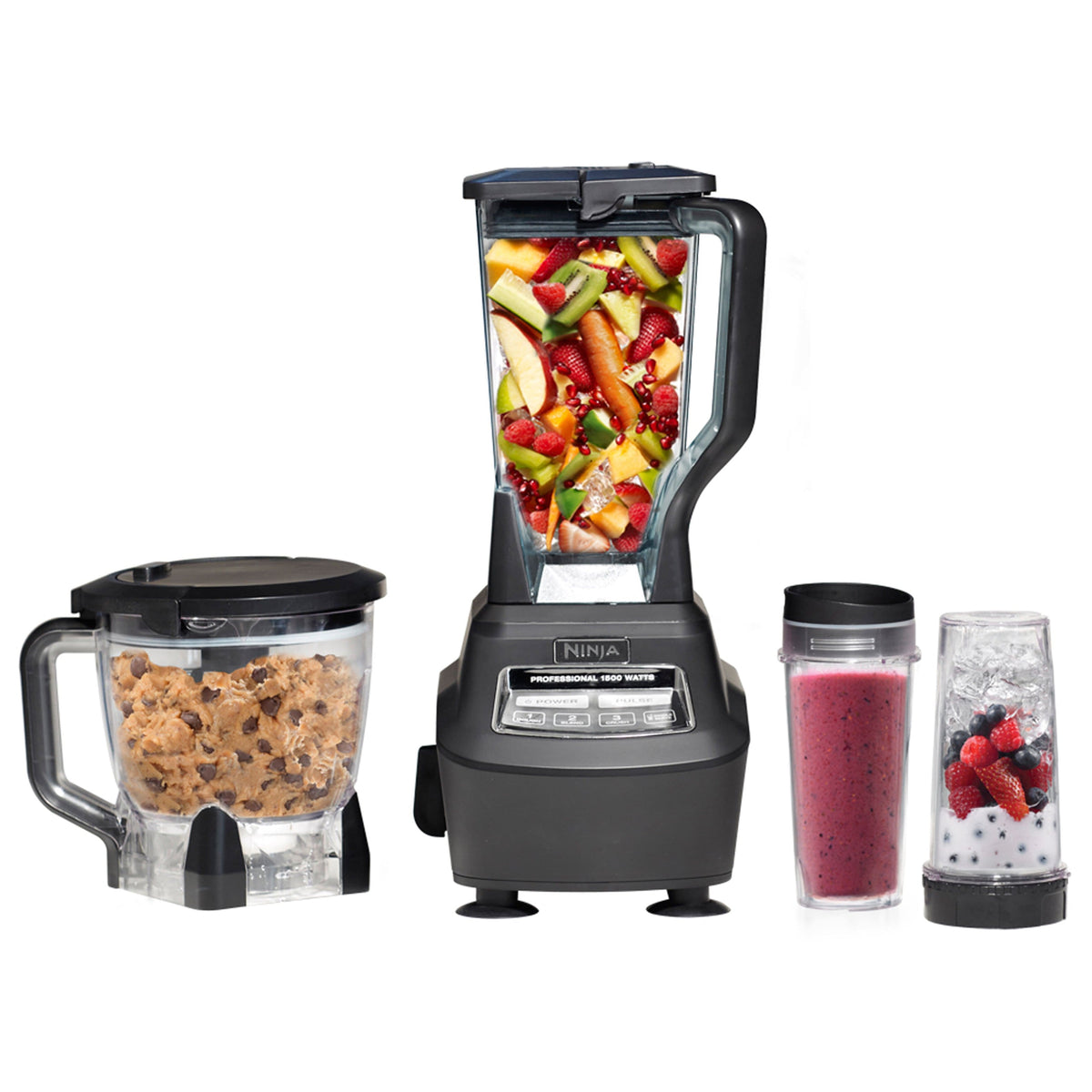 Ninja - Mega Kitchen System 72-Oz. Blender - Black