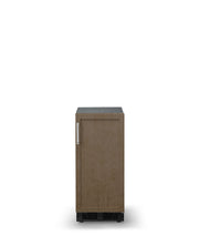 Viking - 15" Custom Panel Clear Ice Machine with Pump - Stainless Steel