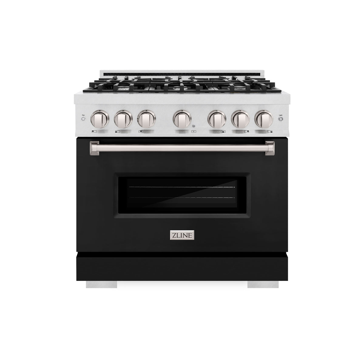 ZLINE - 36 in. Wide 6 Burner Classic Gas Range and Convection Oven (CGRS-BLM-36) - White Matte
