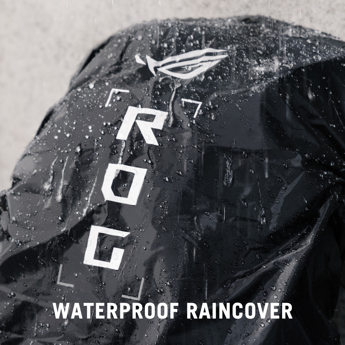 ASUS - ROG Archer ErgoAir 40L Lightweight Modular Gaming Backpack with 18" Laptop Compartment and Waterproof Rain Cover - Black