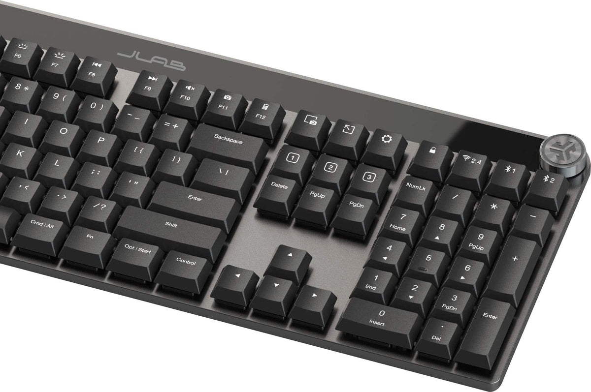 JLab - Epic Mechanical Advanced Multi-device Wireless Keyboard - Black