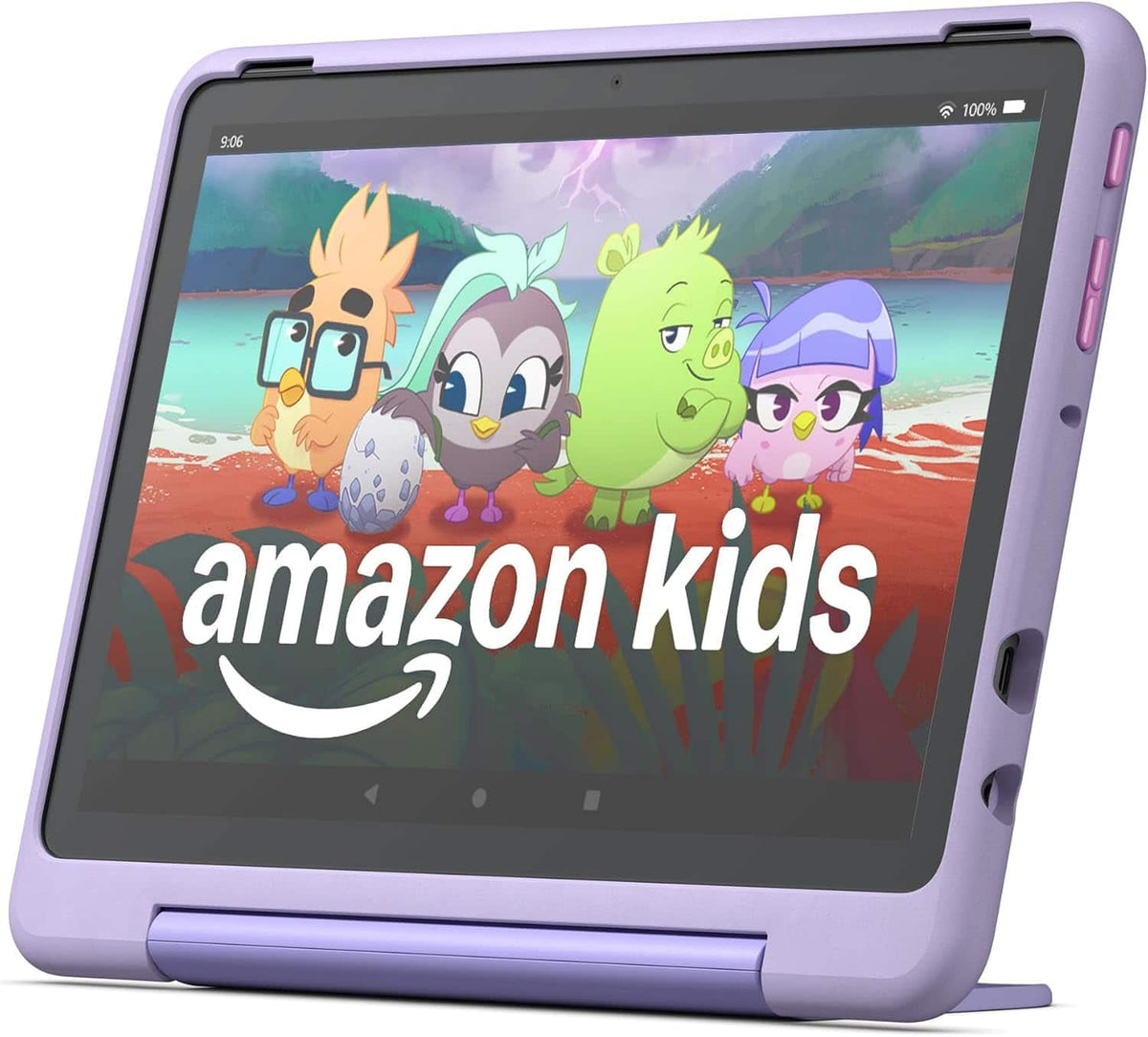 Amazon - Fire HD 10 Kids Pro - 10.1" Tablet (2023 Release) - 32GB with Wi-Fi - Happy Day