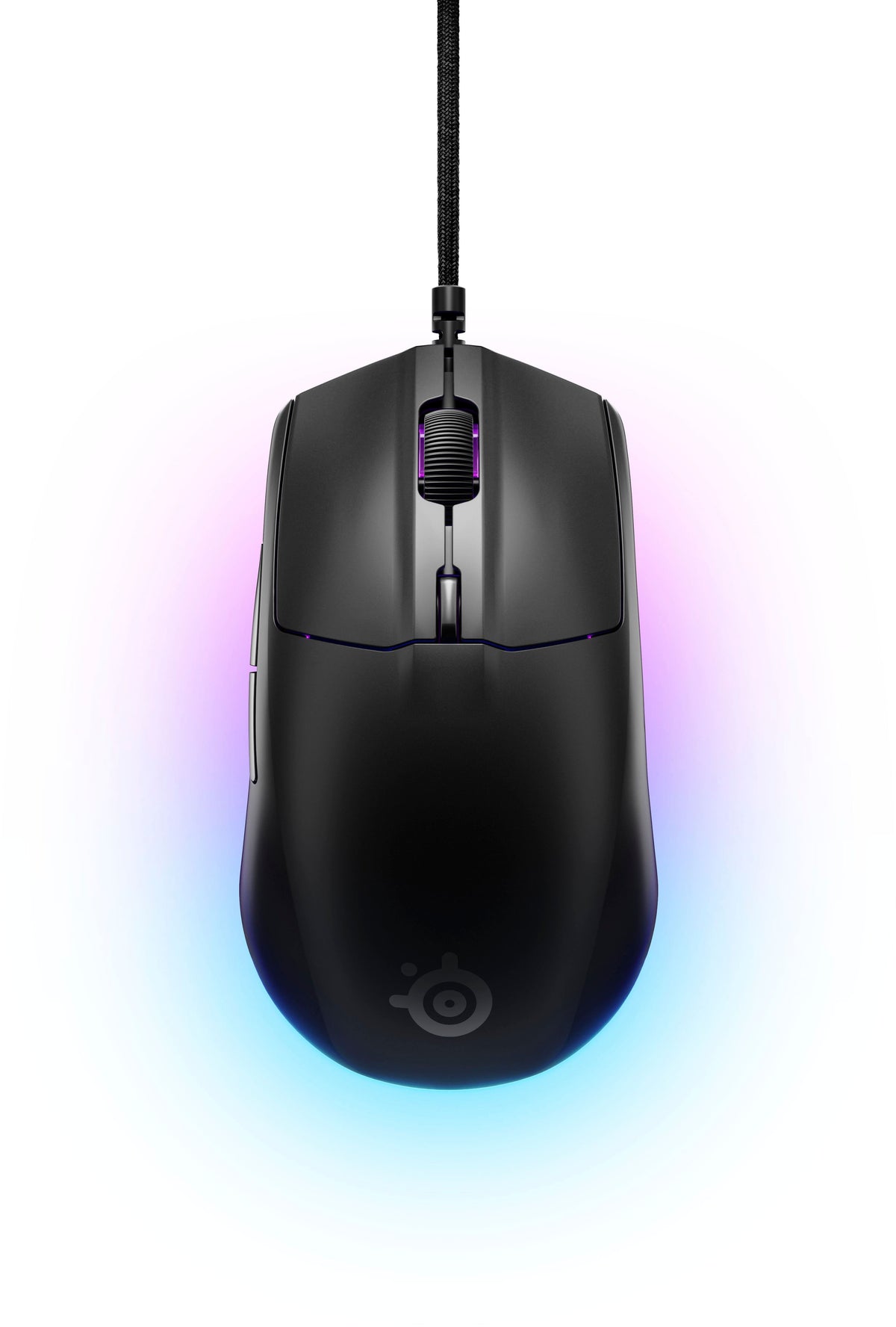 SteelSeries - Rival 3 Gen 2 Wired Optical Gaming Mouse with 3-Zone RGB for PC - Wired - Black