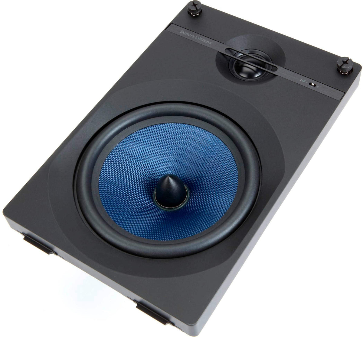 Bowers & Wilkins - CI600 Series 6" In-Wall Speakers w/ Cast Basket, Aramid Fiber Midbass and Nautilus Tweeter - (Pair) - Paintable White