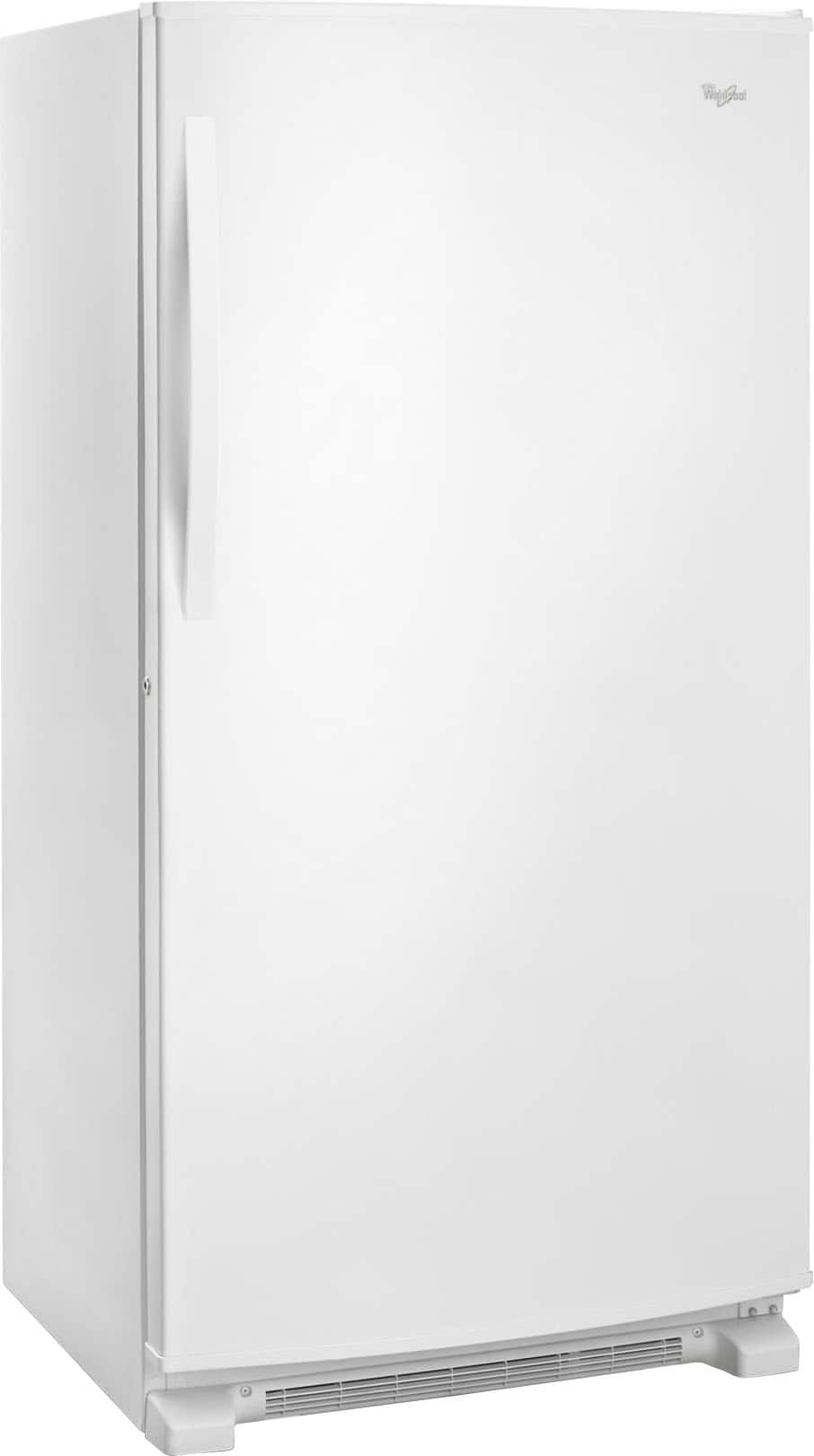 Whirlpool - 19.6 Cu. Ft. Frost-Free Upright Freezer with Temperature Alarm - White